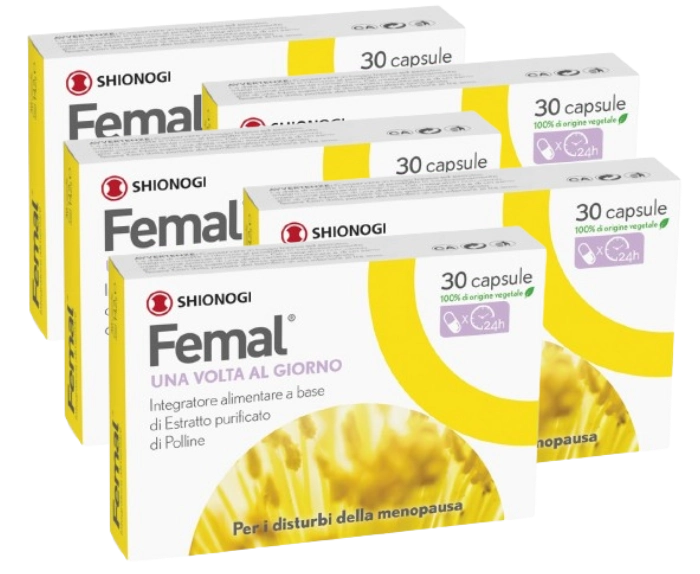 Femal 5 Pack 100% di origine vegetale